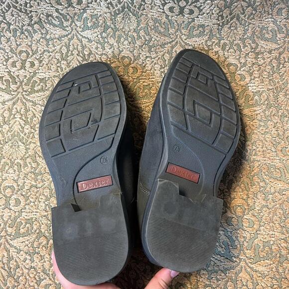 Dexter Comfort Grey Suede Leather Plain Toe Oxford Shoe Mens 7.5 - Picture 6 of 8